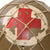 Original WWII Thailand Medic-Painted Combat Helmet with Net - Converted Japanese Type 90 Helmet Original Items