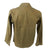 Original U.S. WWII Airborne Army 2nd Model HBT Herringbone Twill Uniform Jacket & Trousers with Paratrooper Wings Drawn on Back of Jacket Original Items