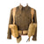 Original Canadian WWII Army 1945-Dated Battledress Uniform Jacket & Trousers with P37 Web Gear Set Made of WWII & Post-War Pieces Original Items