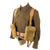 Original Canadian WWII Army 1945-Dated Battledress Uniform Jacket & Trousers with P37 Web Gear Set Made of WWII & Post-War Pieces Original Items