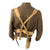 Original Canadian WWII Army 1945-Dated Battledress Uniform Jacket & Trousers with P37 Web Gear Set Made of WWII & Post-War Pieces Original Items