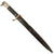 Original German WWII Heer Single Etched Long 98k Dress Bayonet by Ernst Pack & Söhne with Scabbard Original Items