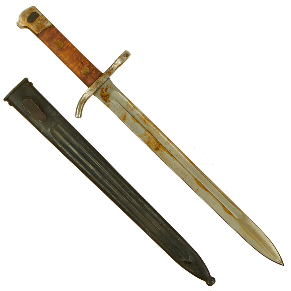 Original Finnish WWII Civil Guard Model 1928 Bayonet by Hackman