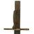 Original Japanese Late WWII Arisaka Type 30 Last Ditch Bayonet with Scabbard by Jinsen Arsenal in Korea Original Items