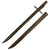 Original Japanese Late WWII Arisaka Type 30 Last Ditch Bayonet & Steel Scabbard by Jinsen Rikugun Zoheisho Arsenal