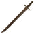 Original Japanese Late WWII Arisaka Type 30 Last Ditch Bayonet & Steel Scabbard by Jinsen Rikugun Zoheisho Arsenal