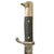 Original German WWII 98k Rifle Long Dress Bayonet by ALCOSO with Frog Original Items