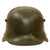 Original Imperial German WWI M16 Stahlhelm Helmet Shell with Steel Liner Band - marked Si.66 Original Items