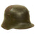 Original Imperial German WWI M16 Stahlhelm Helmet Shell with Steel Liner Band - marked Si.66 Original Items