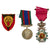 Original WWI / WWII Era European & North American Military Medal Lot - 19 Items Total Original Items