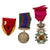 Original WWI / WWII Era European & North American Military Medal Lot - 19 Items Total Original Items