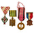 Original WWI / WWII Era European & North American Military Medal Lot - 19 Items Total Original Items
