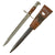 Original WWI Swiss Schmidt-Rubin M1889/99 Knife Bayonet by SIG Neuhausen with Scabbard & Frog Original Items