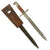 Original WWI Swiss Schmidt-Rubin M1889/99 Knife Bayonet by Waffenfabrik Neuhausen with Scabbard & Frog Original Items