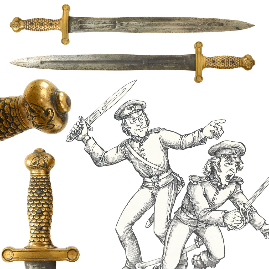 Original U.S. Mexican American War Ames Model 1832 Artillery Short Sword - “America’s Gladius” - Dated Inspected by William Smith & Accepted by Mann Page Lomax Original Items