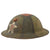 Original U.S. WWI US Marine Corps Camouflage Painted Headquarters Company 6th Marines 2nd Division M1917 Doughboy Helmet with Liner & Period-Applied EGA Insignia Original Items