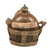 Original U.S. WWII Captured Japanese Aluminum Canteen with Mail Home Label & Canvas Carrier Original Items