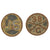 Original U.S. WWI “Rock of the Marne” 38th Infantry Regiment Ground Dug Collar Discs - Dug at Saint Eugène France Original Items