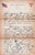 Original U.S. WWI Navy ID Bracelet & 50 Letter Ephemera Grouping with War Chevron Letter - USS Pocahontas Original Items