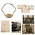 Original U.S. WWI Navy ID Bracelet & 50 Letter Ephemera Grouping with War Chevron Letter - USS Pocahontas Original Items