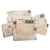 Original U.S. WWI Navy ID Bracelet & 50 Letter Ephemera Grouping with War Chevron Letter - USS Pocahontas Original Items
