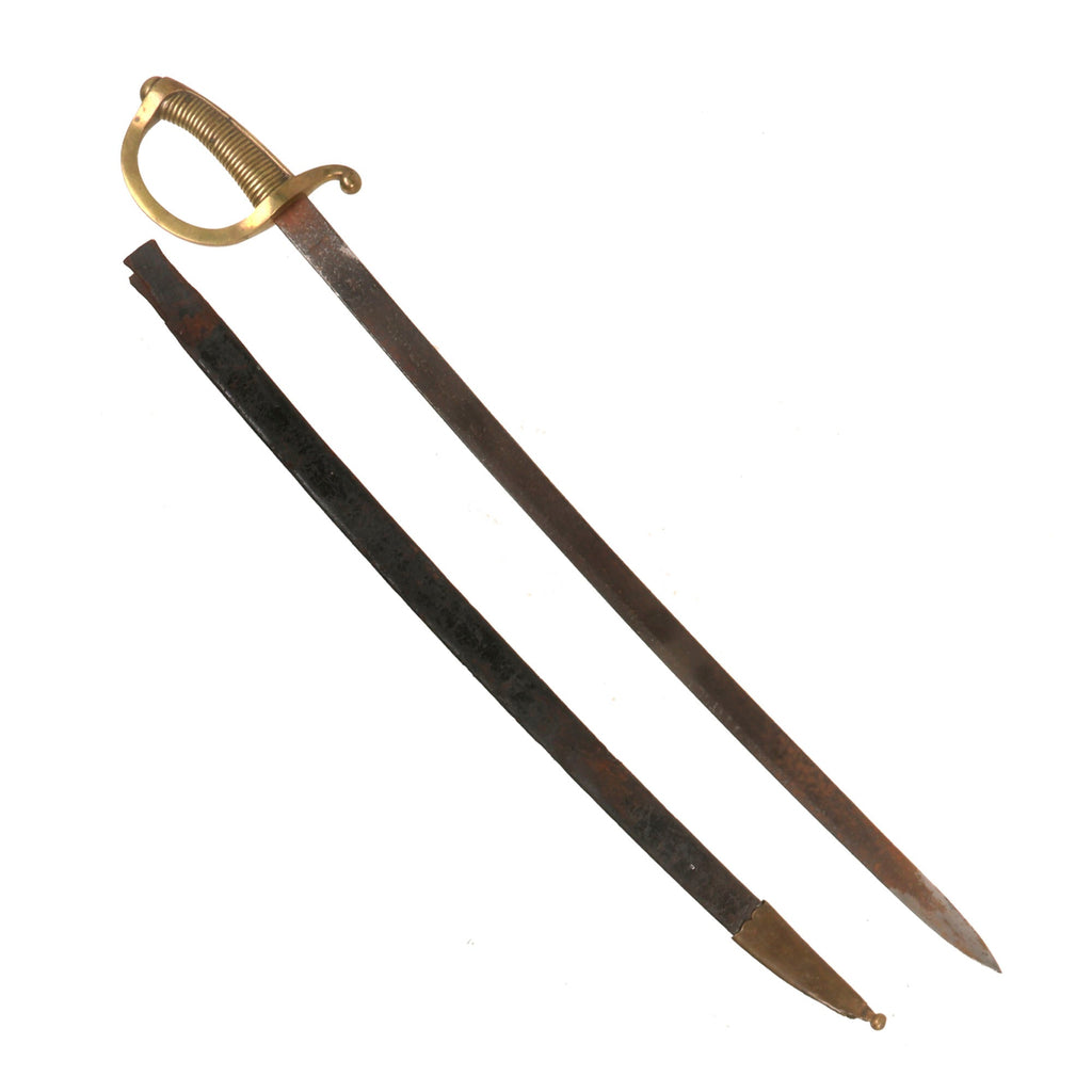 Original Spanish-American War Spanish Artillery NCO’s Sword & Partial Scabbard by Fabrica de Toledo - Dated 1891 - U.S. Bringback Original Items