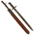 Original U.S. WWI M1905 Springfield 16-inch Rifle Bayonet by S.A. with Rare 1st Pattern M1906 Scabbard by R.I.A. and Original Photo of Soldier Wearing One - Dated 1908 Original Items