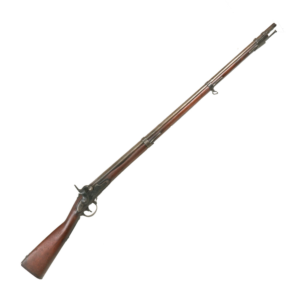 Original U.S. Springfield Model 1822 Percussion Converted Musket by Springfield Armory - Dated 1825 Original Items