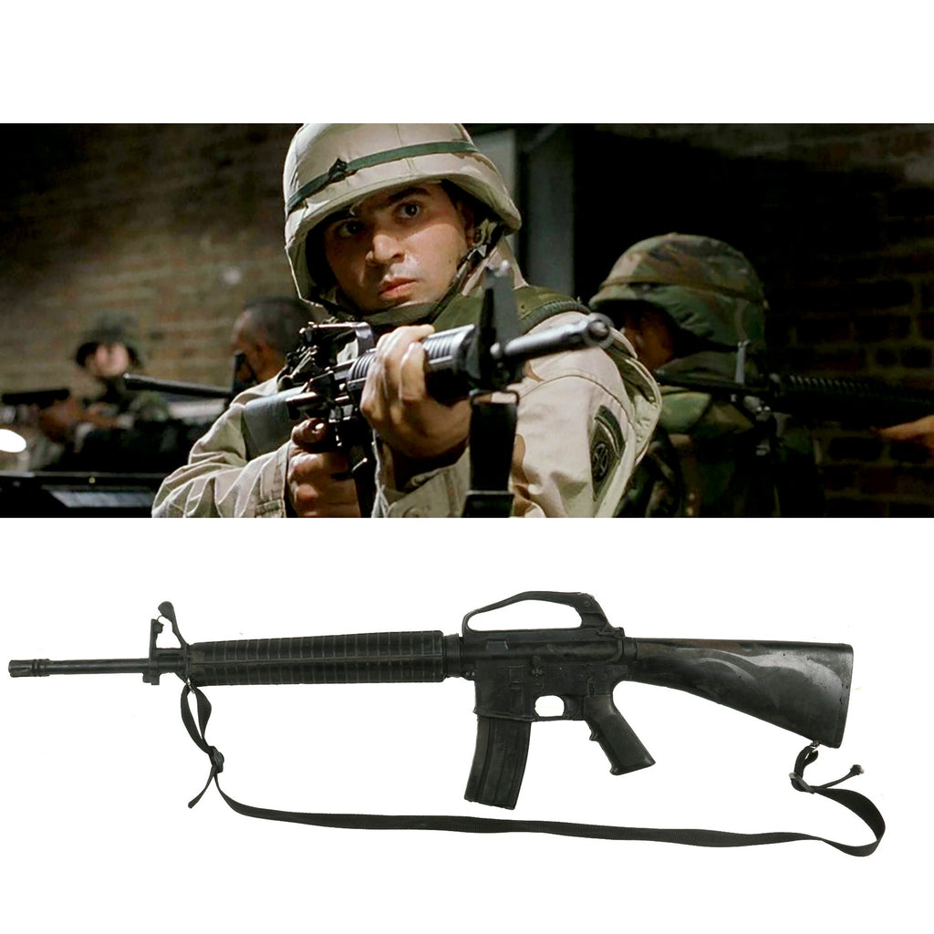Original Rubber Film Prop Colt M16A2 (“AR15A2”) From Ellis Props - As Used in The Siege Original Items