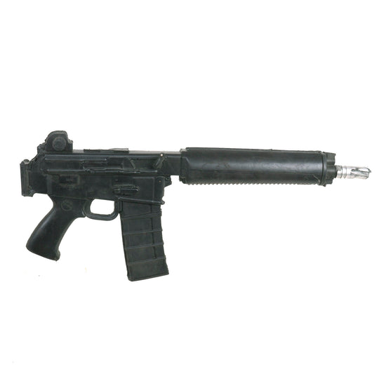 Original Rubber Film Prop AR-18 with Stock Folded From Ellis Props - Used in Various Hollywood Movies Original Items