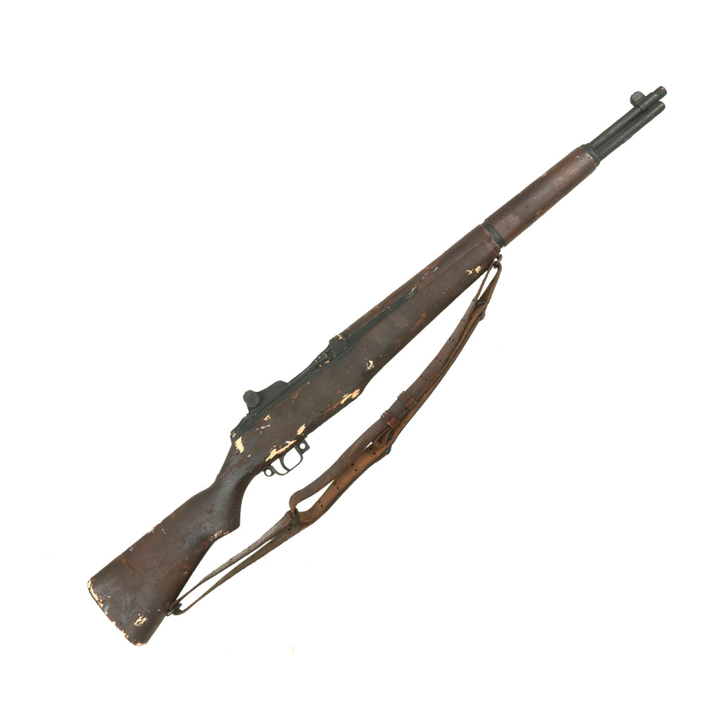 Original Wood Film Prop M1 Garand Rifle From Ellis Props with 1918 Dated Sling - As Used in The Big Red One Original Items