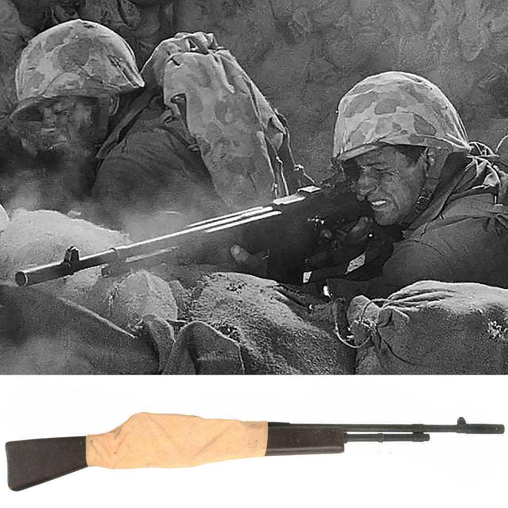 Original Wood Film Prop M1918 Browning Automatic Rifle From Ellis Props - As Used in Sands of Iwo Jima Original Items