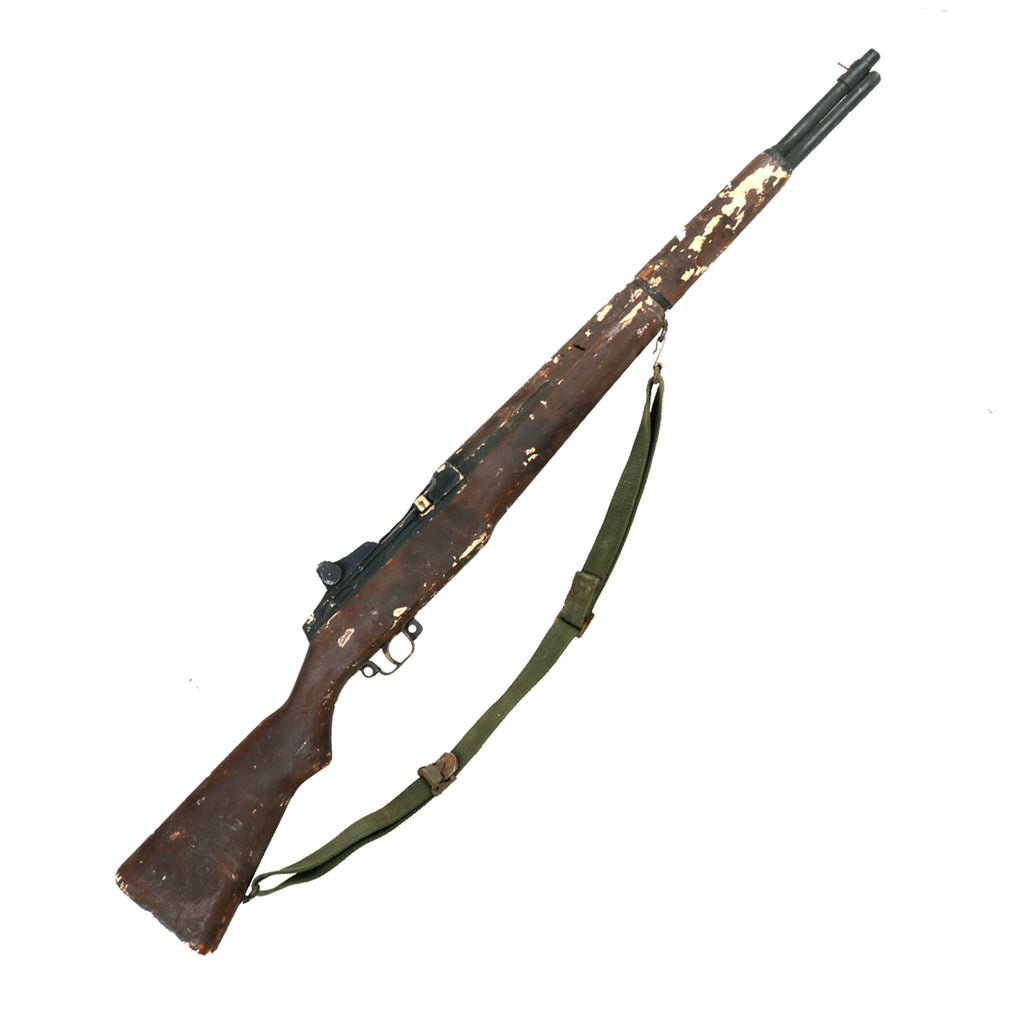 Original Wood Film Prop M1 Garand Rifle From Ellis Props with WWII Sling - As Used in The Big Red One Original Items