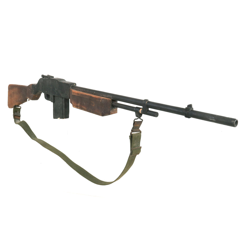 Original Wood Film Prop M1918 Browning Automatic Rifle with Sling - As Used in "The Sand Pebbles" (1966) Original Items