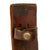 Original U.S. WWII Case 337-6”Q Fighting Knife in Correct Leather Sheath with Depiction of Pinup Style Naked Lady - Quartermaster “Q” Knife Original Items