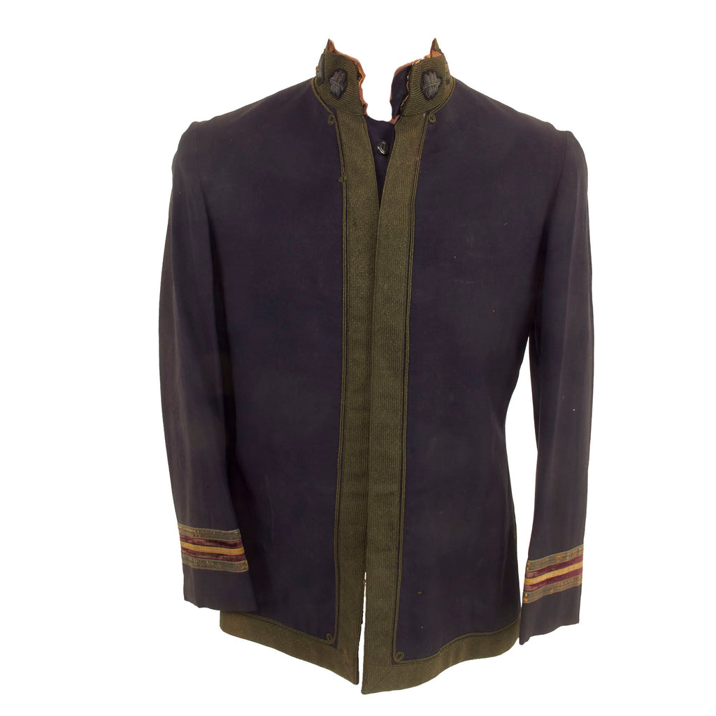 Original U.S. Spanish American War Named US Navy Medical Officer M-1895 Tunic - Lt. Cdr. Dr. William H. Halsey, Asst. Surgeon on Hospital Ship USS Solace (AH-2) Original Items