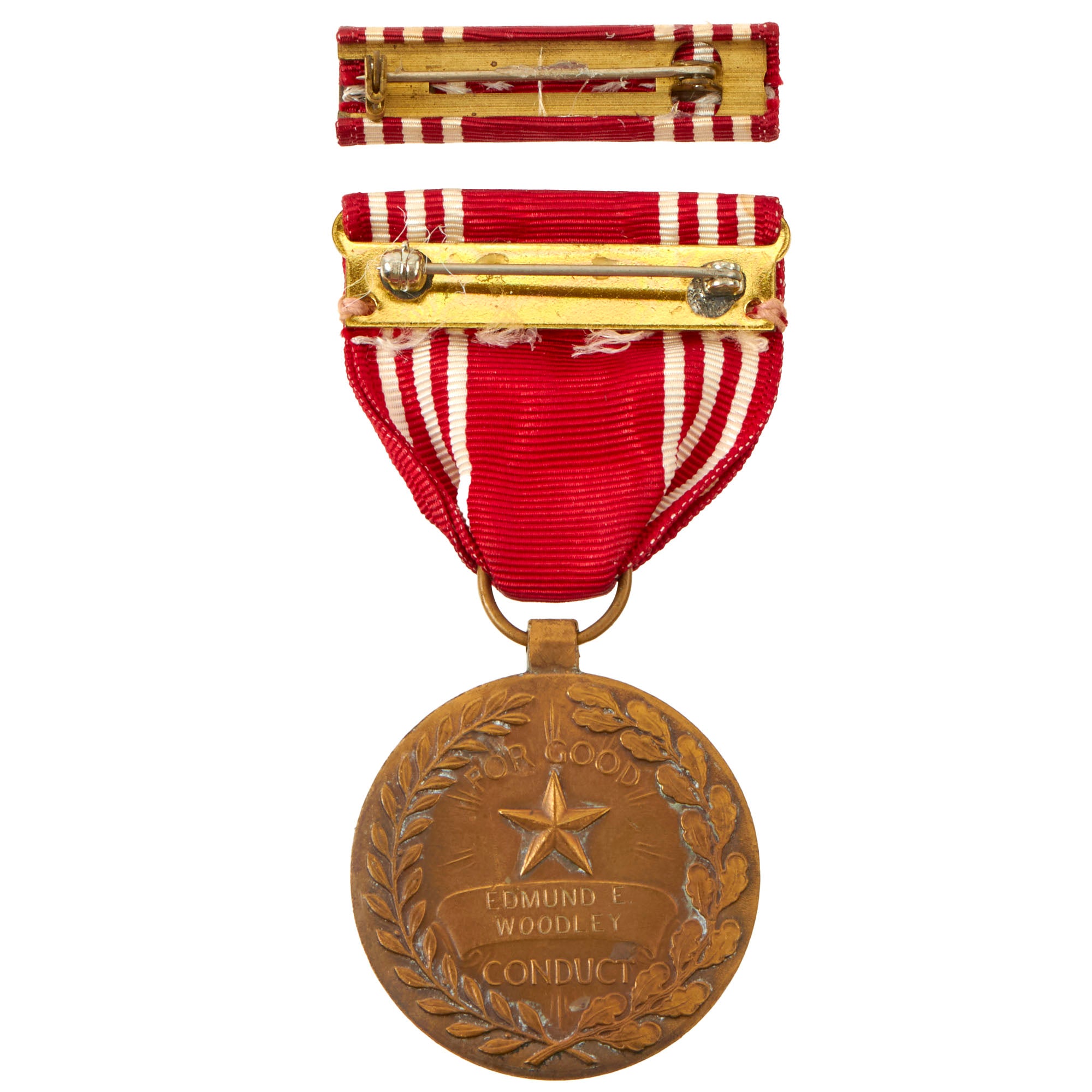 Original U.S. WWII Army Combat Wounded Name Engraved Medal Lot Featuri