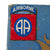 Original U.S. WWII 504th Parachute Infantry “The Devils in Baggy Pants” 82nd Airborne Combat Record Book with Patches & CIB Attached to Cover Original Items