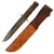 Original U.S. WWII USN Mark 2 KA-BAR Blade Marked Fighting Knife with Heavily Worn Leather Scabbard by Boyt - Dated 1943 - Replaced Securing Strap Original Items