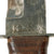 Original U.S. WWII USN Mark 2 KA-BAR Blade Marked Fighting Knife with Heavily Worn Leather Scabbard by Boyt - Dated 1943 - Replaced Securing Strap Original Items