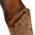 Original U.S. WWII USN Mark 2 KA-BAR Blade Marked Fighting Knife with Heavily Worn Leather Scabbard by Boyt - Dated 1943 - Replaced Securing Strap Original Items