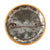 Original U.S. WWII Manhattan District (Manhattan Project) Oak Ridge Tennessee US Engineer Corps Identification Button - Lawrence F. Roth Original Items