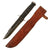 Original U.S. WWII USMC Early Blade-Marked Mark 2 KA-BAR Fighting Knife in Leather Sheath Original Items