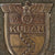 Original German WWII Heer Army Kuban Bridgehead Shield Decoration with Fabric & Back Plate - Ärmelschild Kuban Original Items