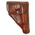 Original German WWII Rare NSDAP Political Leader Walther PPK Pistol Brown Leather Breakaway Holster Original Items