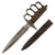Original U.S. WWI Model 1918 French Made Mark I Trench Knife by AU LION with Correct Steel Scabbard - Broken Tip Original Items