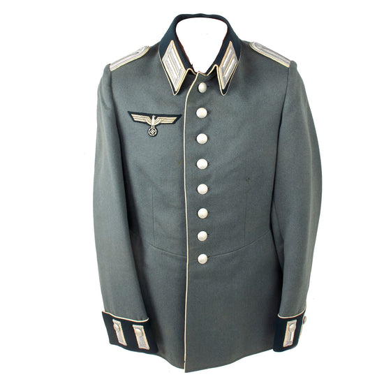 Original German WWII Heer Army Infantry Leutnant Officer M35 Waffenrock Dress Tunic Original Items