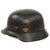 Original German WWII Double Decal NSDAP Civic Police M40 Steel Combat Helmet with 1940 Dated 57cm Liner & Chinstrap - Stamped SE64 Original Items