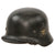 Original German WWII Double Decal NSDAP Civic Police M40 Steel Combat Helmet with 1940 Dated 57cm Liner & Chinstrap - Stamped SE64 Original Items