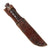 Original U.S. WWII USN Red Spacer Mark 2 KA-BAR Fighting Knife by Robeson Cutlery with USN Leather Sheath Original Items